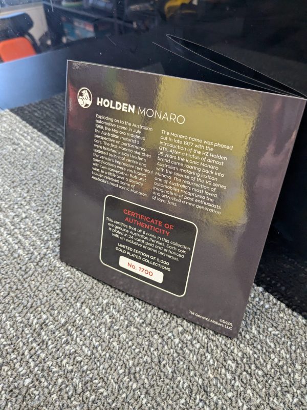 HOLDEN MONARO COLLECTABLE COIN SET - Image 15
