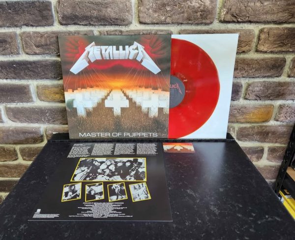 Metallica Master of Puppets ReIssue Vinyl Red/Battery Brick- HL19509-8 - Image 6