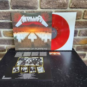 Metallica Master of Puppets ReIssue Vinyl Red/Battery Brick- HL19509-8