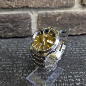 Mens Silver Seiko Automatic Watch