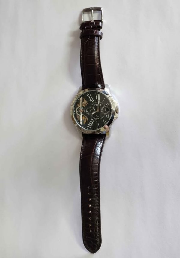 Men's 43mm Fossil Chronograph Quartz Watch - HL15973 - Image 8