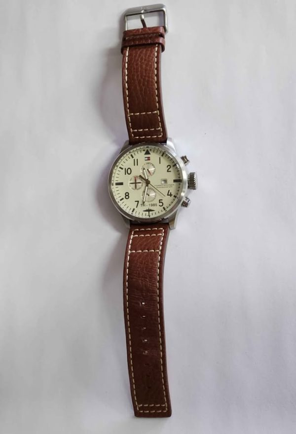 Men's 44mm Tommy Hilfiger Chronograph Watch - HL16183 - Image 7
