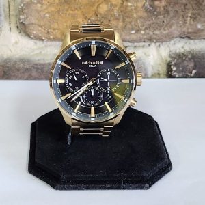 Mens 45mm Michael Hill Solar Chronograph Watch - HL3728