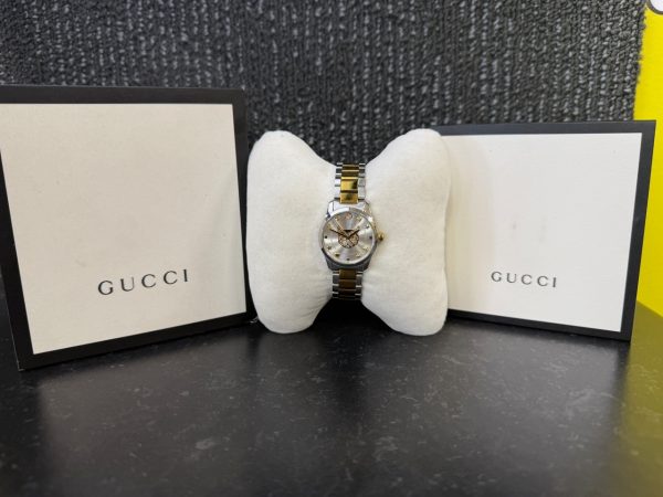 Ladies Sainless Steel Gucci Watch 126.5 HL5077 - Image 5