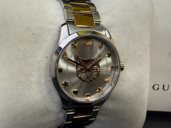 Ladies Sainless Steel Gucci Watch 126.5 HL5077 - Image 6