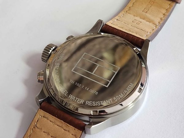 Men's 44mm Tommy Hilfiger Chronograph Watch - HL16183 - Image 18