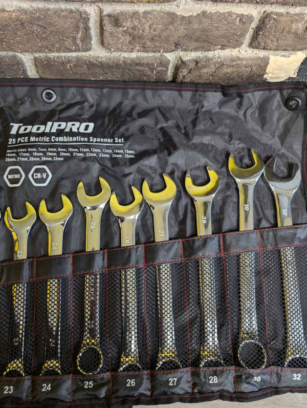 ToolPro 25 Piece Spanner Set - Image 8