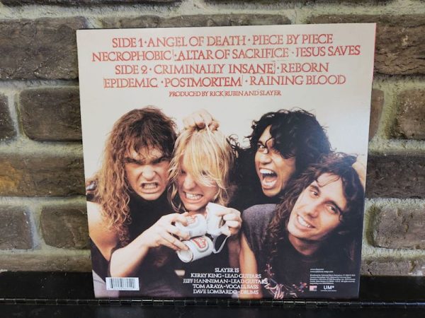Slayer Reign In Blood Splatter Edition Vinyl - HL19509-77 - Image 6