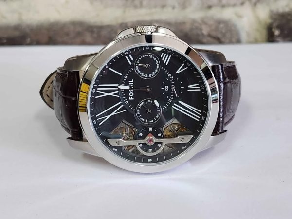 Men's 43mm Fossil Chronograph Quartz Watch - HL15973 - Image 12
