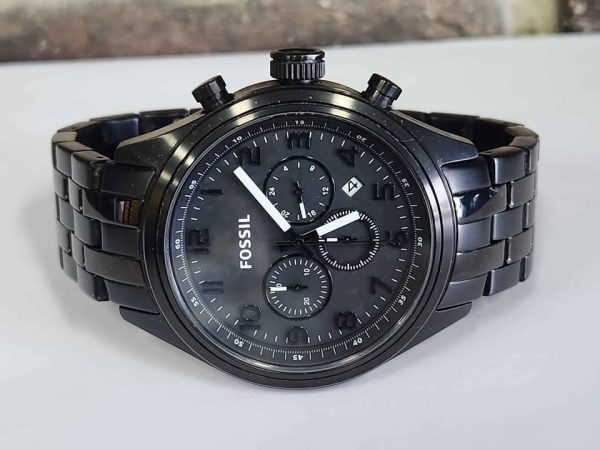 Men's 46mm Fossil Chronograph Watch - HL15977 - Image 10