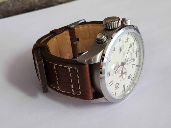 Men's 44mm Tommy Hilfiger Chronograph Watch - HL16183 - Image 12