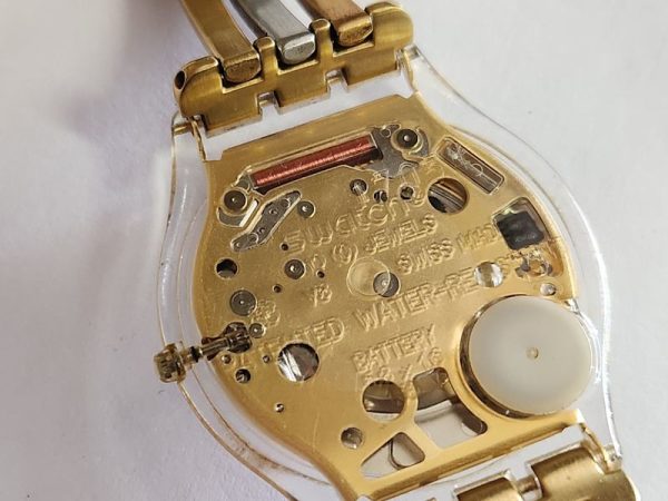 Ladies Swatch 35mm Tri-Gold watch - HL6063 - Image 9