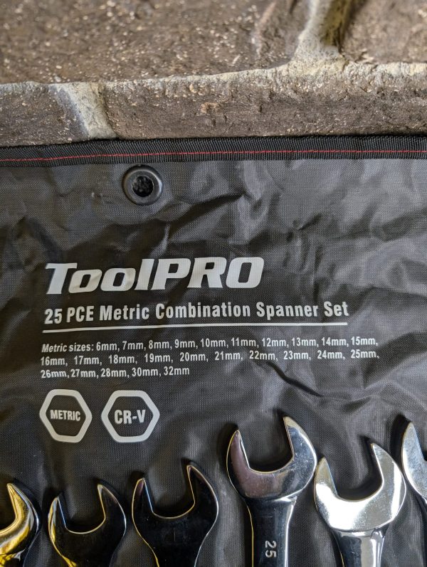 ToolPro 25 Piece Spanner Set - Image 6