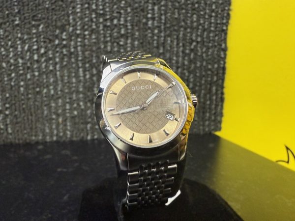 Ladies SIlver Gucci "G-Timeless" Watch - Image 13