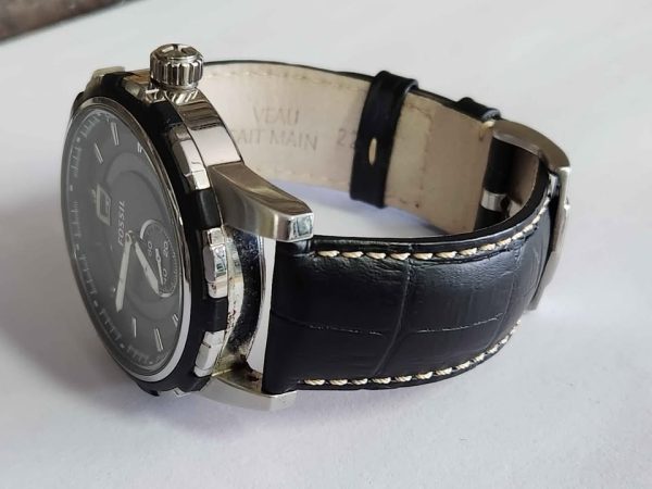 Men's 44mm Fossil Quartz Watch - HL15976 - Image 4