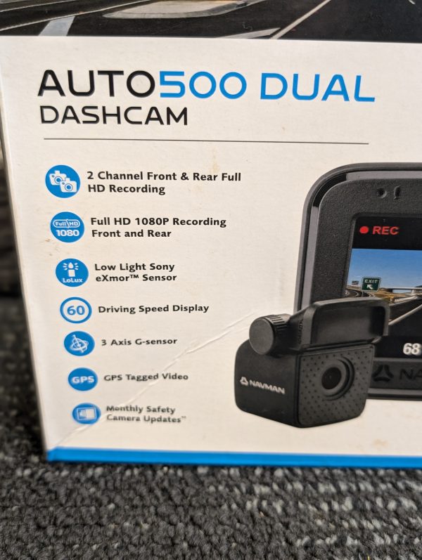Navman AUTO500 Dual Dashcam - Image 9