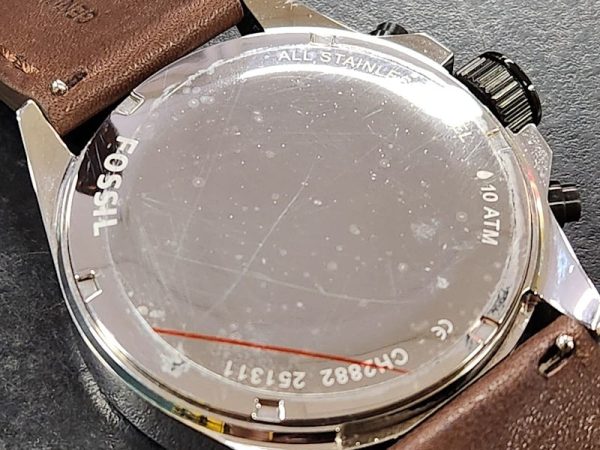 Mens Fossil Chronograph Watch - HL15983 - Image 10