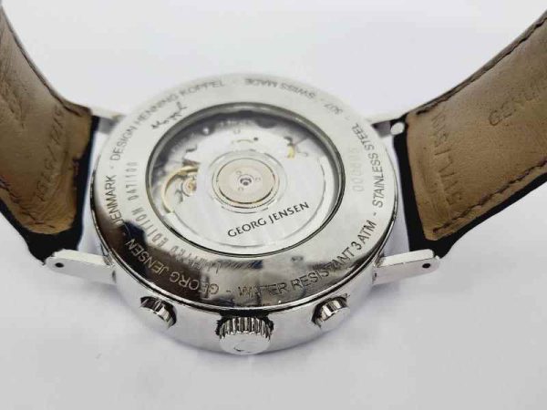 Georg Jensen 41mm Limited Edition Automatic Chronograph Watch (47/100) - HL15116 - Image 13