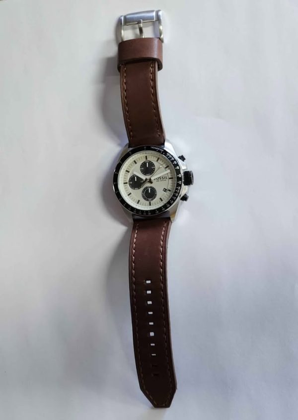 Men's 42mm Fossil Chronograph Watch - HL15983 - Image 7