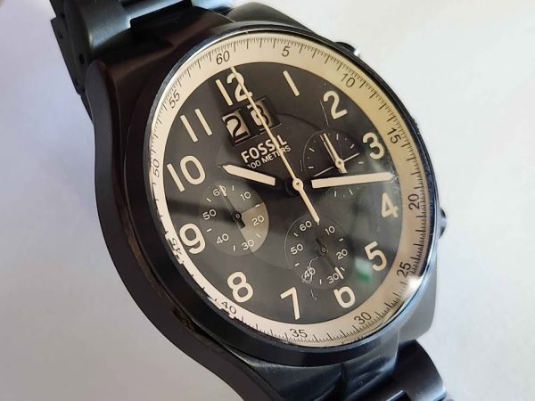 Men's Fossil 43mm Chronograph Quartz Watch - HL15984 - Image 25