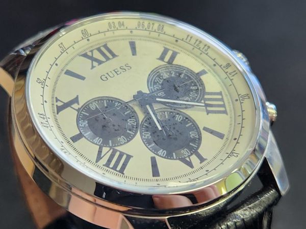 Mens 44mm Guess Chronograph Watch - HL15975 - Image 80