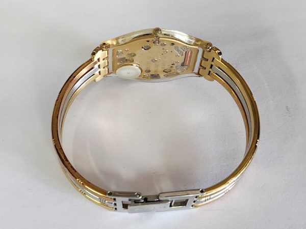 Ladies Swatch 35mm Tri-Gold watch - HL6063 - Image 6