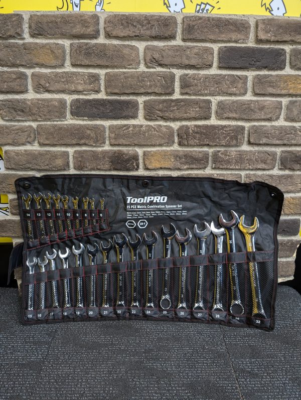 ToolPro 25 Piece Spanner Set