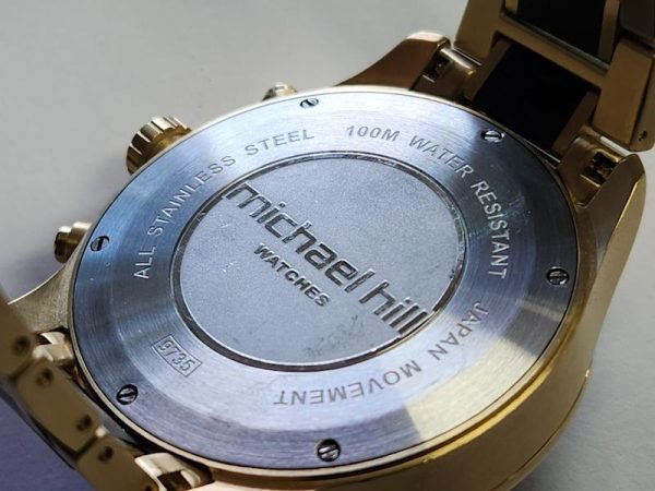Mens 45mm Michael Hill Solar Chronograph Watch - HL3728 - Image 18