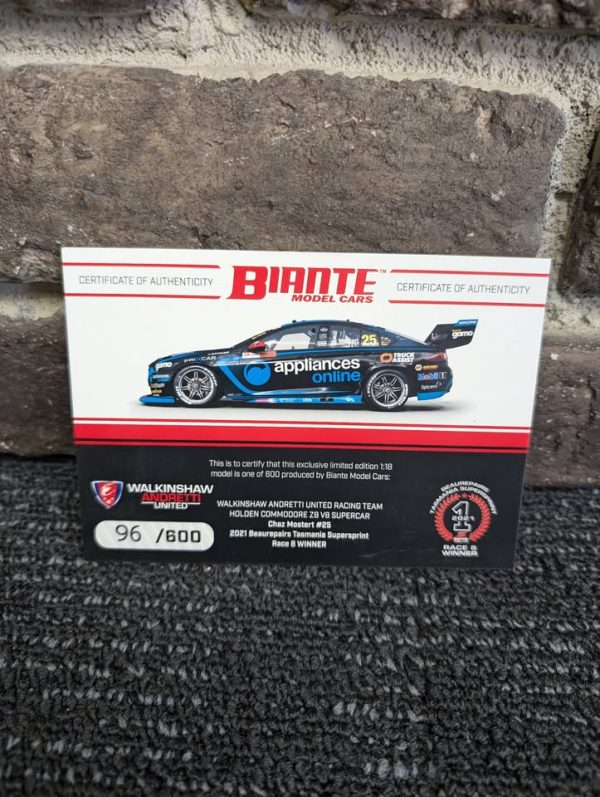 Biante Model Cars 2021 Tasmania Supersprint - Image 7