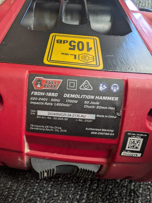 Full Boar Hammer Drill - Image 5
