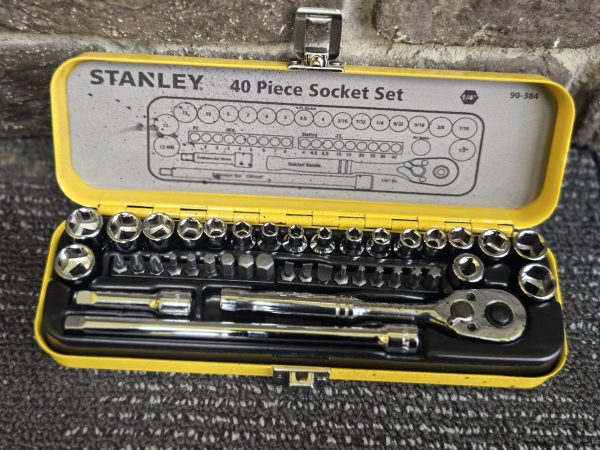 STANLEY 40PCE SOCKET SET - LG24161