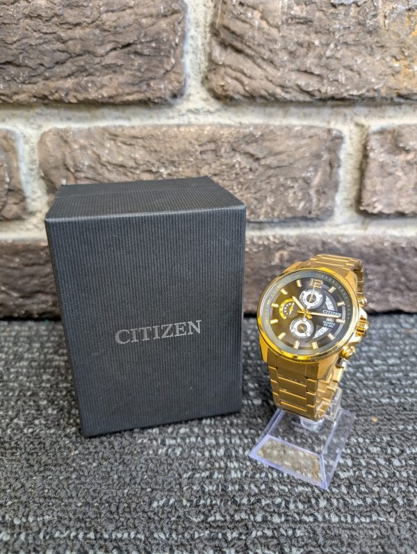 Mens Citizen Gold Watch - Image 8