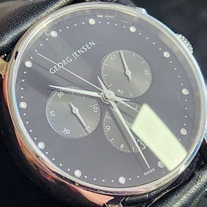 Mens Georg Jensen Chronograph Watch 517 - HL16629