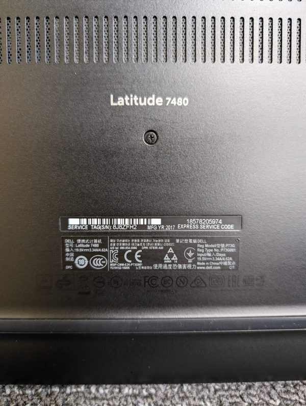 Dell Laptop Latitude 7480 - Image 14