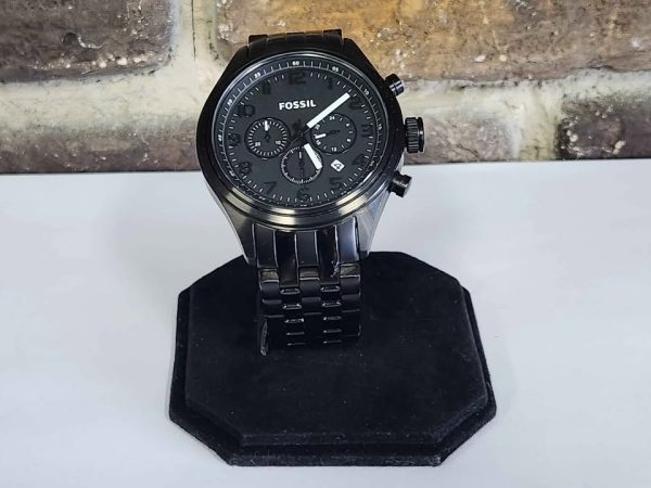 Men's 46mm Fossil Chronograph Watch - HL15977 - Image 9
