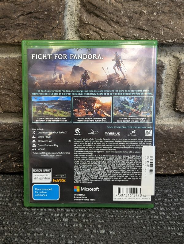 AVATAR FRONTIERS OF PANDORA - XBOX SERIES X/S GAME - Image 2