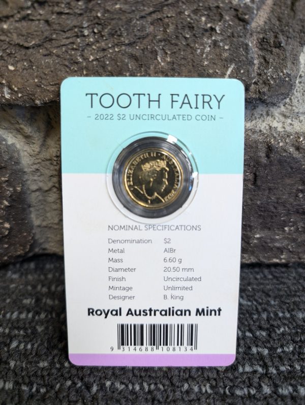Tooth Fairy 2022 $2 Uncirculated Coin - Image 3