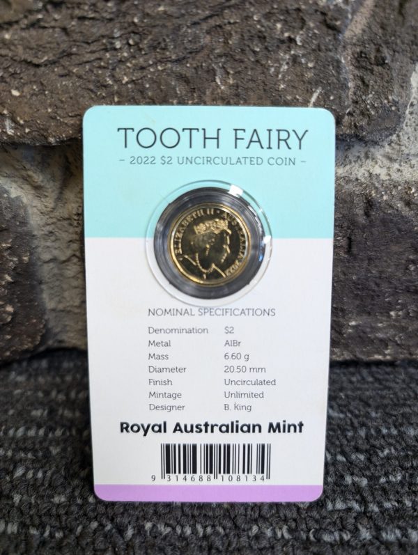 Tooth Fairy 2022 $2 Uncirculated Coin - Image 6