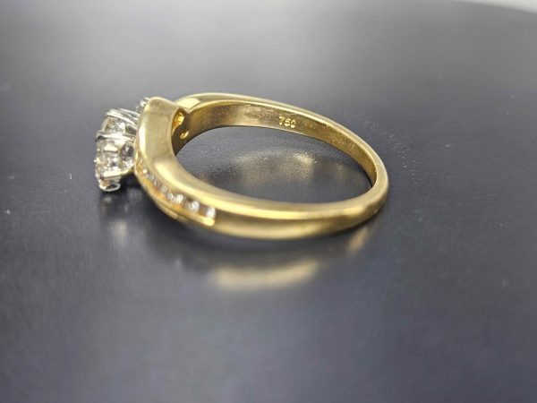 Ladies 18ct Gold Diamond Ring - HL23296 - Image 5
