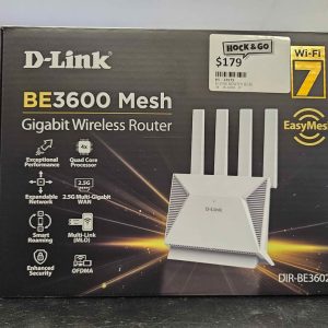 D-Link BE3600 Mesh Gigabit Wireless Router - HL24975