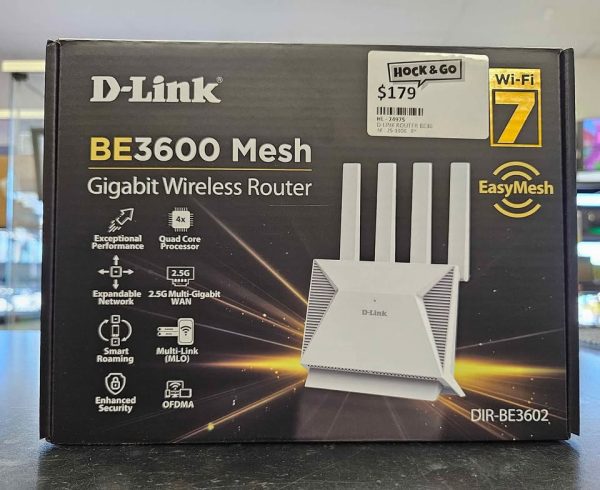 D-Link BE3600 Mesh Gigabit Wireless Router - HL24975