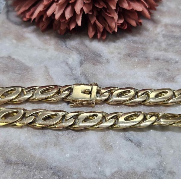 Men's 9ct Yellow Gold Birds Eye Chain (156.8gms) - HL24479-1 - Image 4
