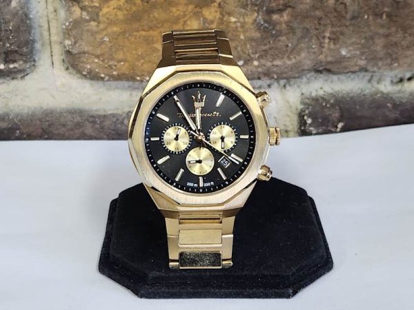 Mens 45mm Maserati Chronograph Watch - HL20849