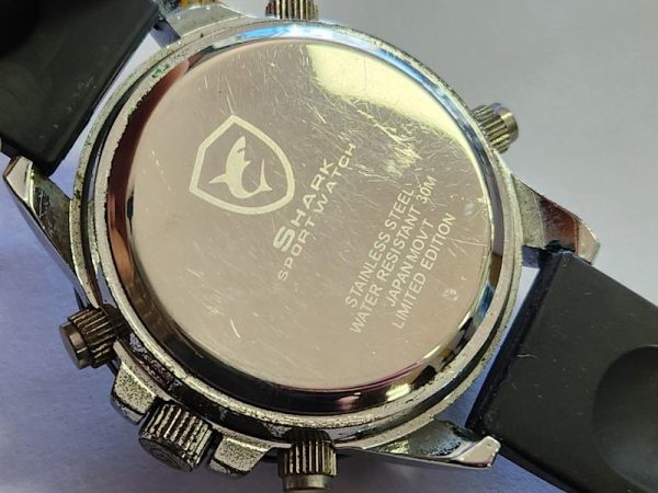 Mens 50mm Shark Quartz Sport Watch - HL21728 - Image 24