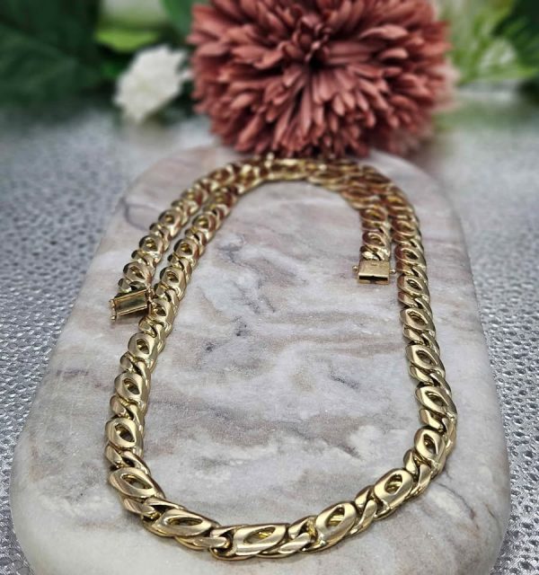 Men's 9ct Yellow Gold Birds Eye Chain (156.8gms) - HL24479-1 - Image 12