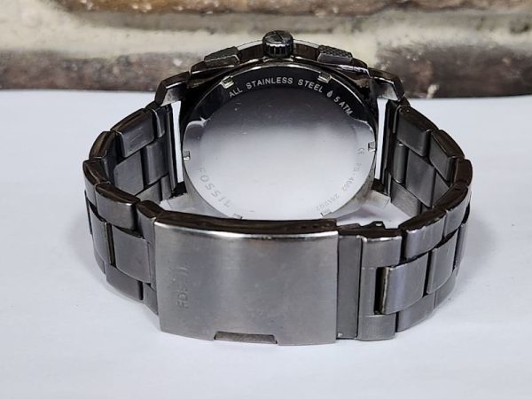 Mens 45mm Fossil Chronograph Watch - HL4772 - Image 13