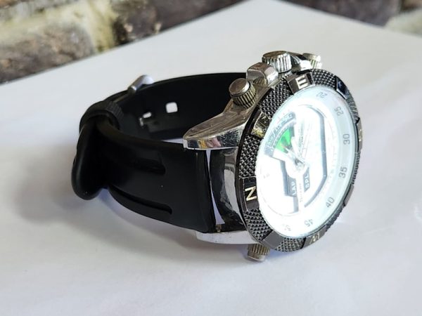 Mens 50mm Shark Quartz Sport Watch - HL21728 - Image 3