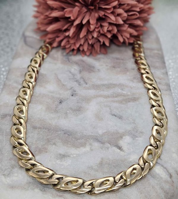 Men's 9ct Yellow Gold Birds Eye Chain (156.8gms) - HL24479-1