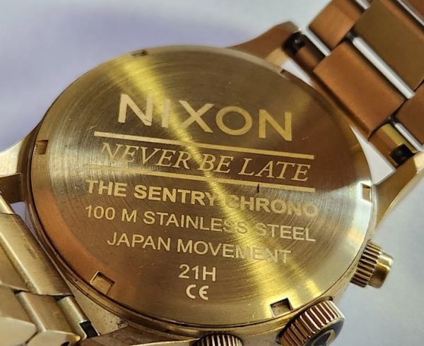 Mens 42mm Nixon Chronograph Watch - HL24817 - Image 56