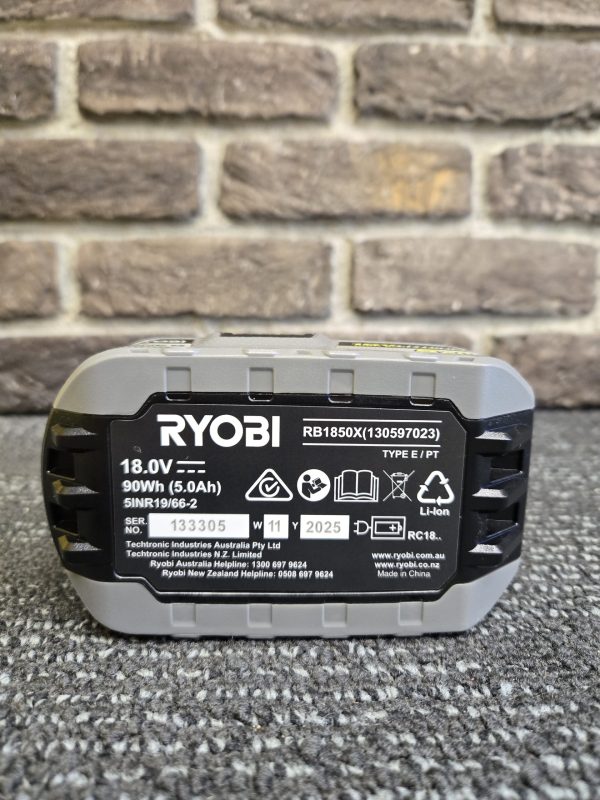 Ryobi 18V 5.0Ah High Performance Battery - 24474 - Image 8